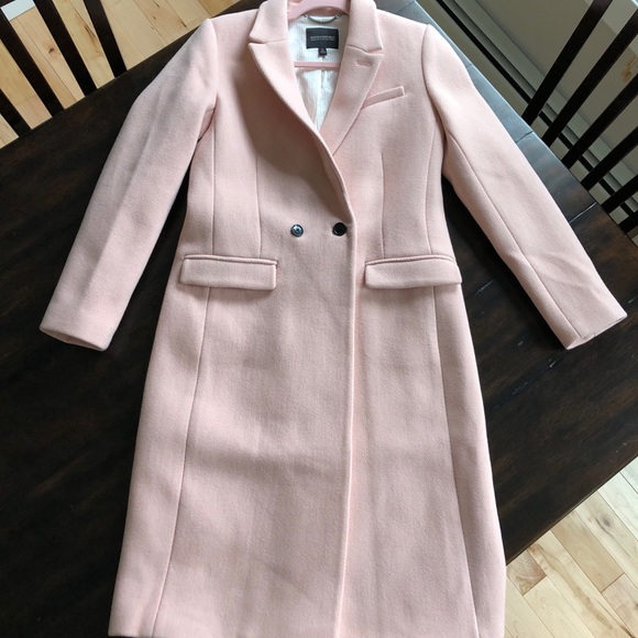 Banana Republic Jackets & Blazers - Rare BR Pink Lady Day Coat!!